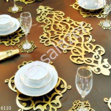 DERİ GOLD SOFRA TAKIMI